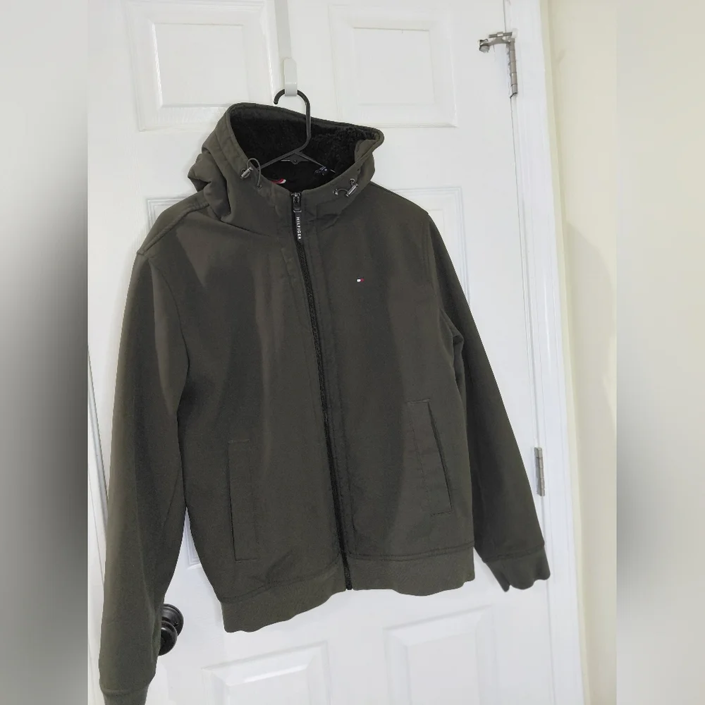 Tommy Hilfiger Men's Size M Olive Green Jacket - Picture 2 of 14